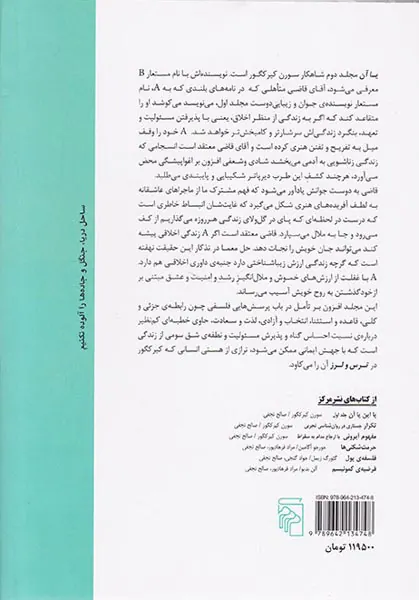 یا این یا آن جلد دوم
